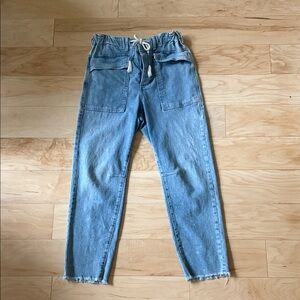 Free People XS Pull On relaxed denim